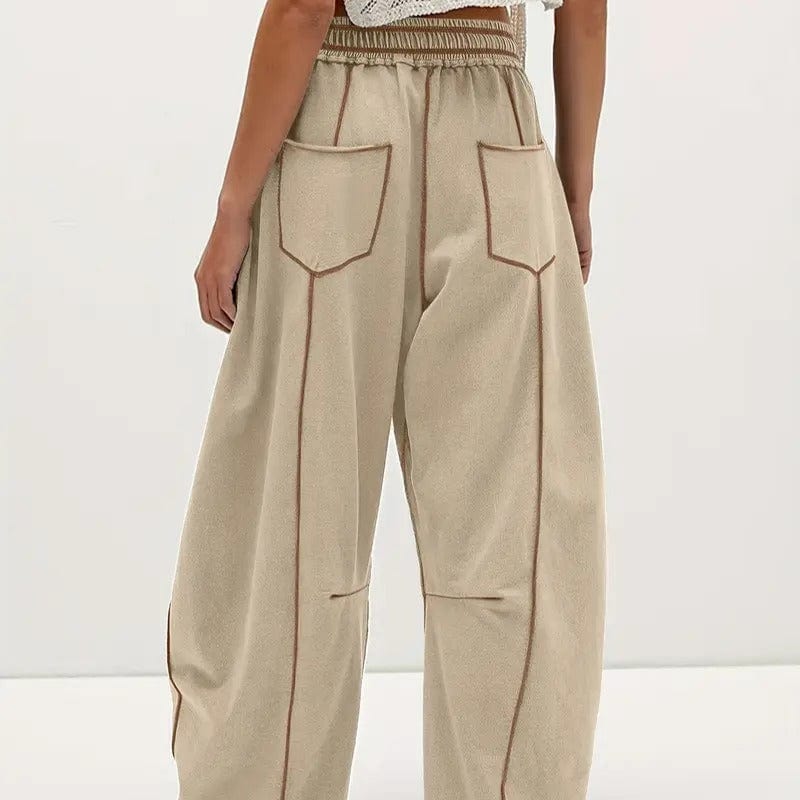Wide Leg Baggy Barrel Sweatpants