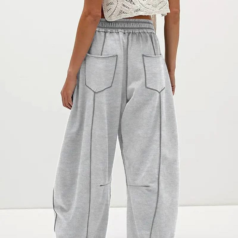 Wide Leg Baggy Barrel Sweatpants