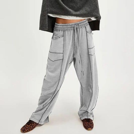 Wide Leg Baggy Barrel Sweatpants