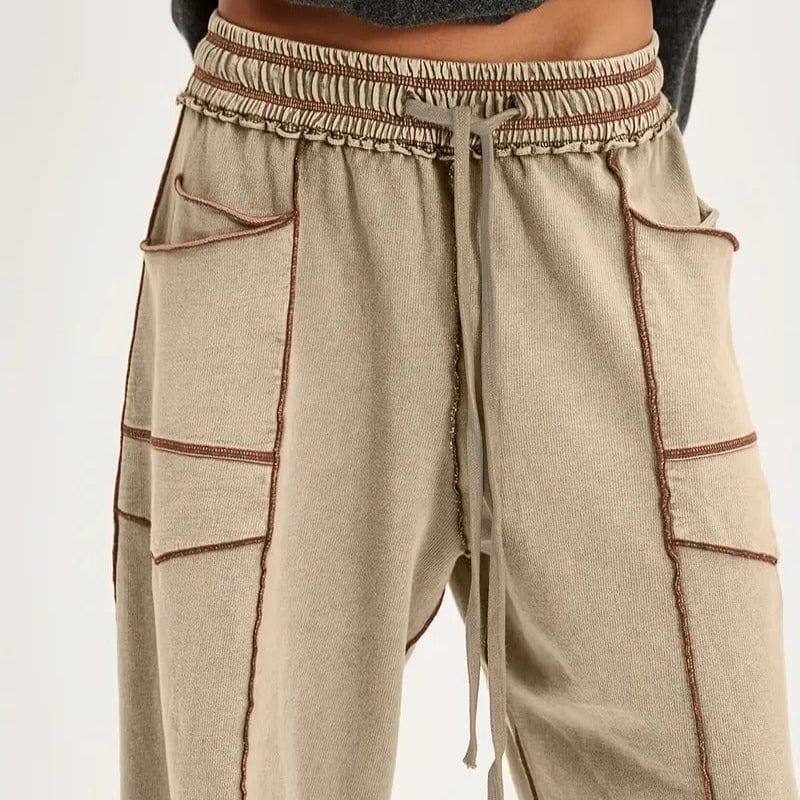 Wide Leg Baggy Barrel Sweatpants