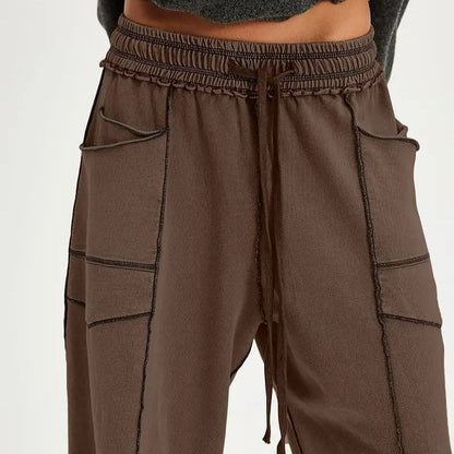 Wide Leg Baggy Barrel Sweatpants